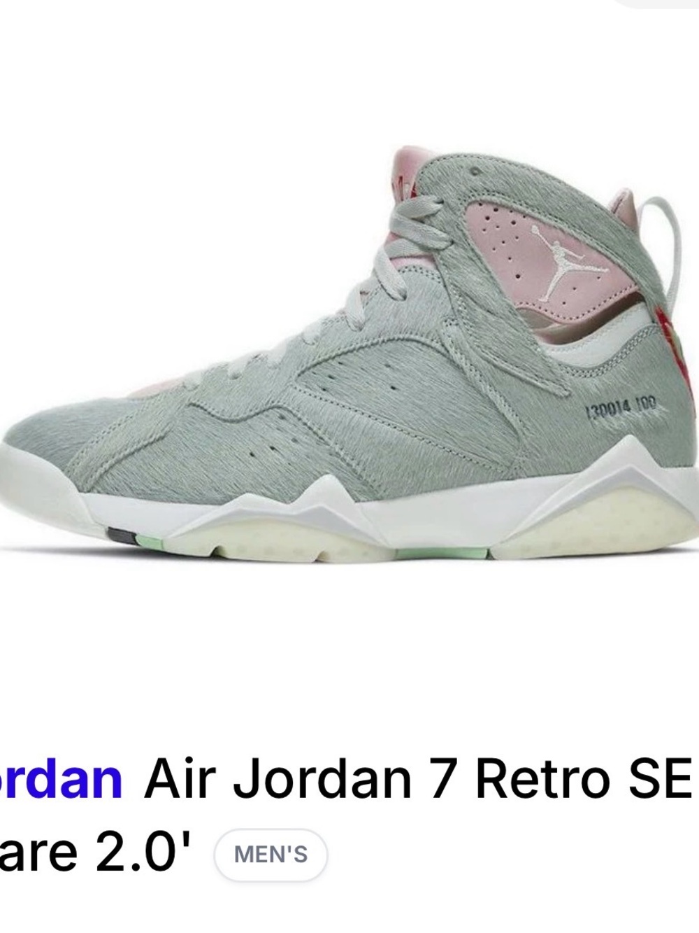 Air Jordan 7.0 Retro SE Hare 2.0
